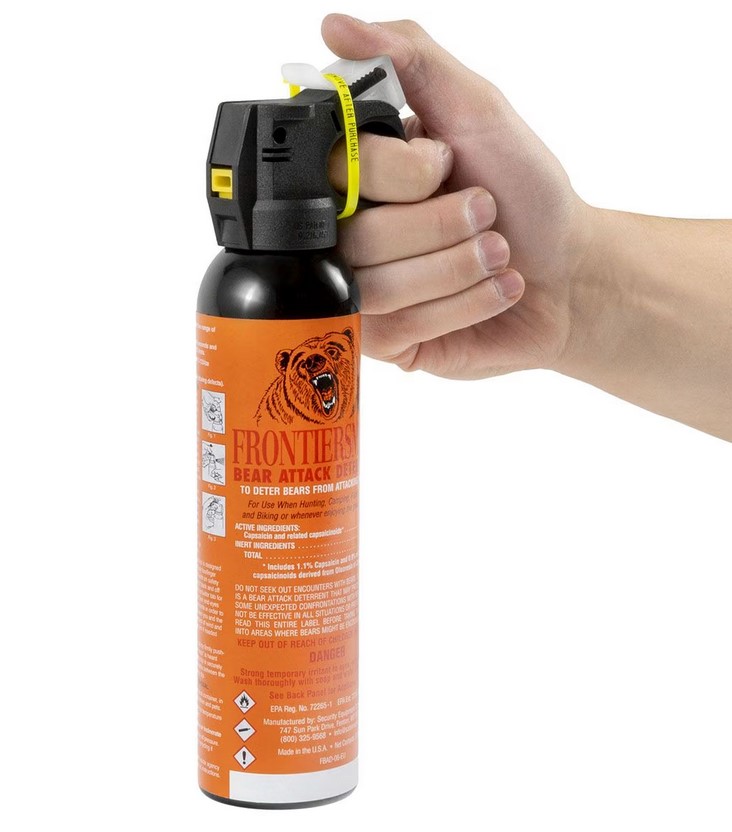 Obranný sprej proti medveďom Sabre Red Frontiersman Bear 272 ml 2