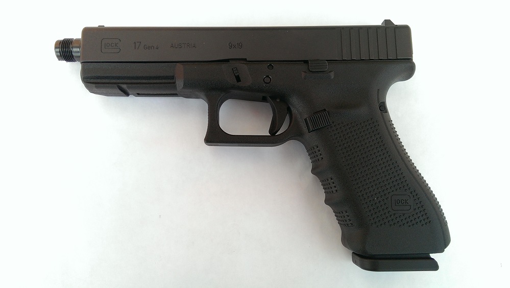 Glock 17 Gen4, kal. 9x19mm so závitom
