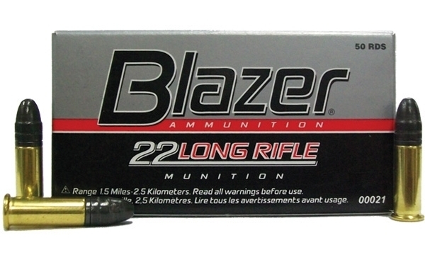 .22 LR CCI Blazer 40gr/2,59g LRN