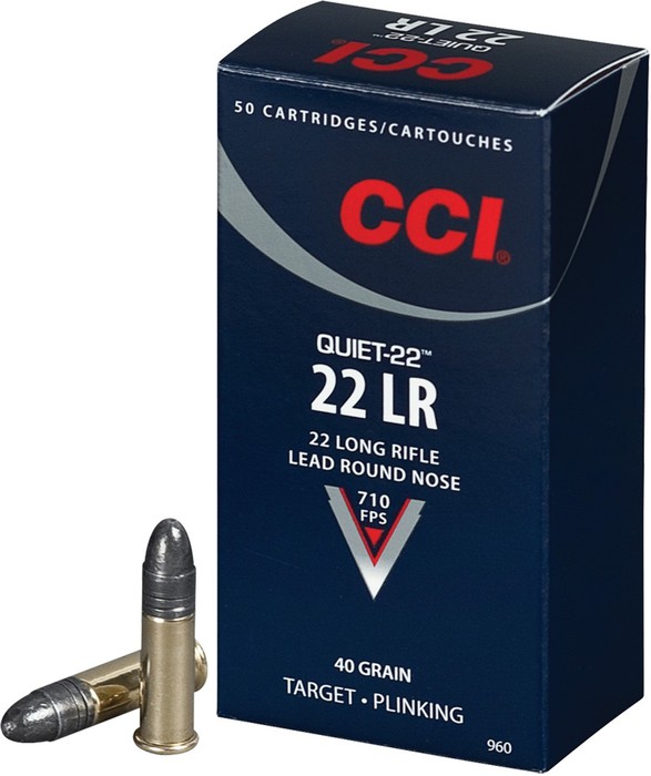 .22 LR CCI Quiet 40gr/2,59g LRN